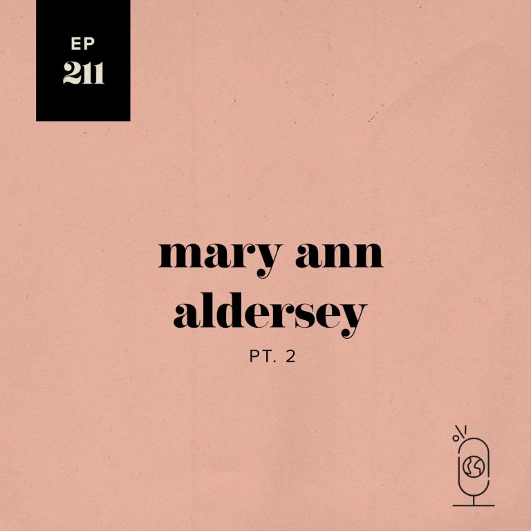 Mary Ann Aldersey, Part 2