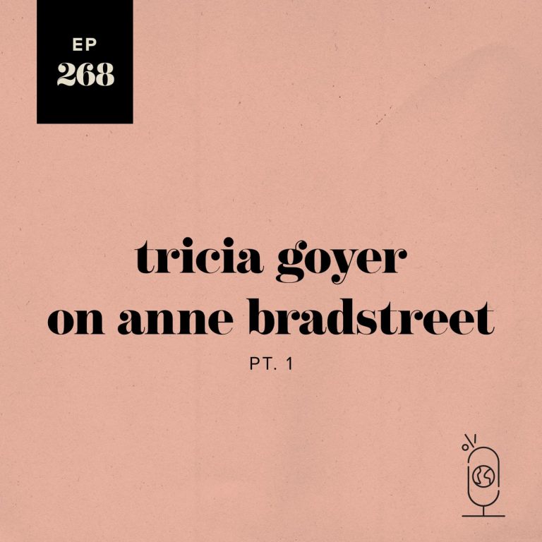 Tricia Goyer on Anne Bradstreet Part 1
